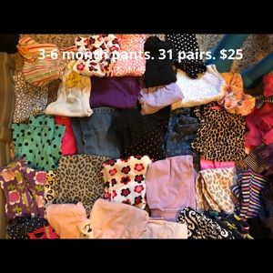 3-6 month pants